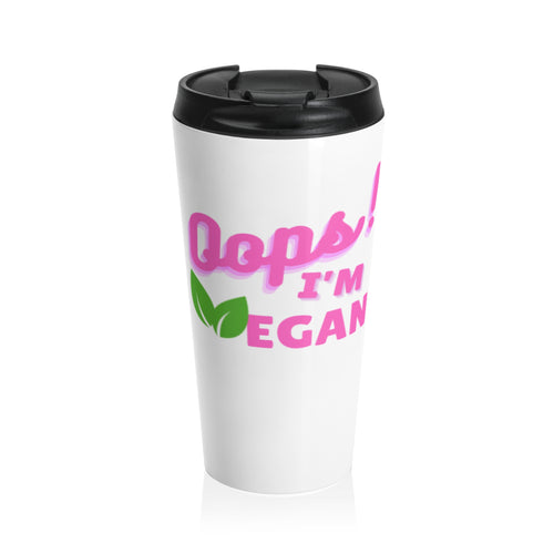 OIV Breast Cancer Awareness Stainless Steel Travel Mug