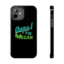 Load image into Gallery viewer, OIV GREEN/Black Tough Phone Cases
