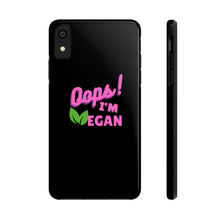 Load image into Gallery viewer, OIV PINK/Black Tough Phone Cases