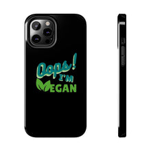 Load image into Gallery viewer, OIV GREEN/Black Tough Phone Cases