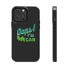 Load image into Gallery viewer, OIV GREEN/Black Tough Phone Cases