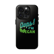 Load image into Gallery viewer, OIV GREEN/Black Tough Phone Cases