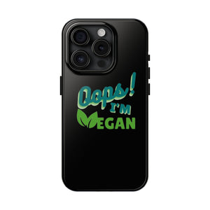 OIV GREEN/Black Tough Phone Cases