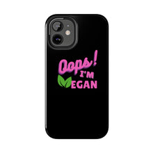 Load image into Gallery viewer, OIV PINK/Black Tough Phone Cases