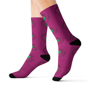 Vegan Stamp of Approval Sublimation Socks