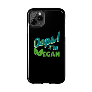 OIV GREEN/Black Tough Phone Cases