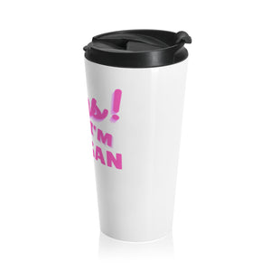 OIV Breast Cancer Awareness Stainless Steel Travel Mug