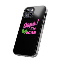 Load image into Gallery viewer, OIV PINK/Black Tough Phone Cases