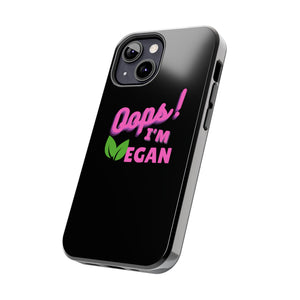 OIV PINK/Black Tough Phone Cases
