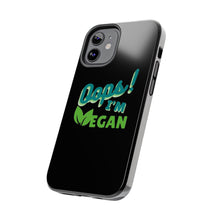 Load image into Gallery viewer, OIV GREEN/Black Tough Phone Cases