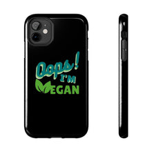 Load image into Gallery viewer, OIV GREEN/Black Tough Phone Cases