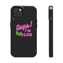 Load image into Gallery viewer, OIV PINK/Black Tough Phone Cases
