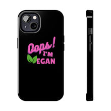Load image into Gallery viewer, OIV PINK/Black Tough Phone Cases