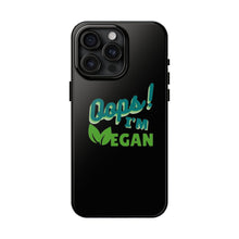 Load image into Gallery viewer, OIV GREEN/Black Tough Phone Cases