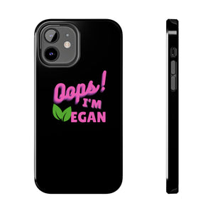 OIV PINK/Black Tough Phone Cases