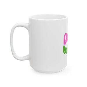 Oops! I'm Vegan Ceramic Mug 11oz, 15oz