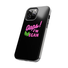 Load image into Gallery viewer, OIV PINK/Black Tough Phone Cases