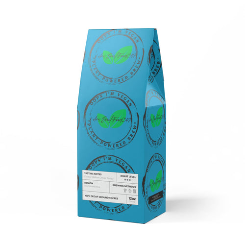 Oops I'm Vegan Trapper Peak Decaf Coffee Blend (Medium Roast)