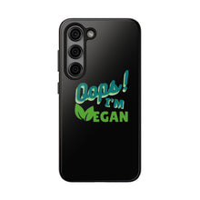 Load image into Gallery viewer, OIV GREEN/Black Tough Phone Cases