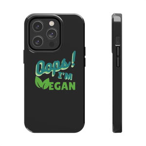 OIV GREEN/Black Tough Phone Cases