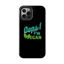 Load image into Gallery viewer, OIV GREEN/Black Tough Phone Cases