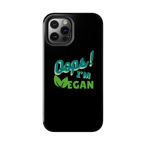 OIV GREEN/Black Tough Phone Cases