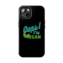 Load image into Gallery viewer, OIV GREEN/Black Tough Phone Cases