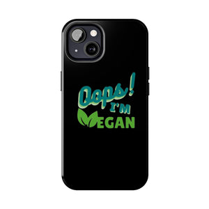 OIV GREEN/Black Tough Phone Cases