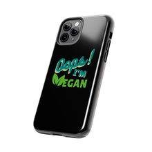 Load image into Gallery viewer, OIV GREEN/Black Tough Phone Cases