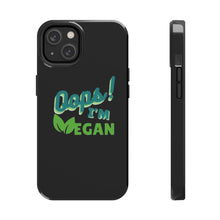 Load image into Gallery viewer, OIV GREEN/Black Tough Phone Cases