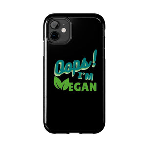 OIV GREEN/Black Tough Phone Cases