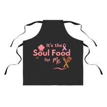 Load image into Gallery viewer, It&#39;s the Soul Food For Me Breast Cancer Awareness Apron (AOP)