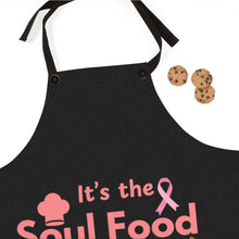 Load image into Gallery viewer, It&#39;s the Soul Food For Me Breast Cancer Awareness Apron (AOP)