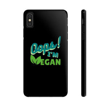Load image into Gallery viewer, OIV GREEN/Black Tough Phone Cases