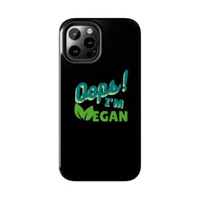 Load image into Gallery viewer, OIV GREEN/Black Tough Phone Cases