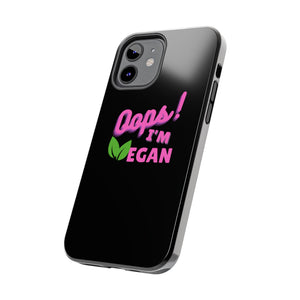 OIV PINK/Black Tough Phone Cases