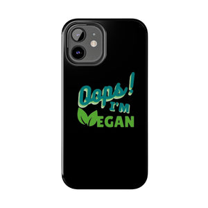 OIV GREEN/Black Tough Phone Cases