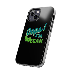 OIV GREEN/Black Tough Phone Cases
