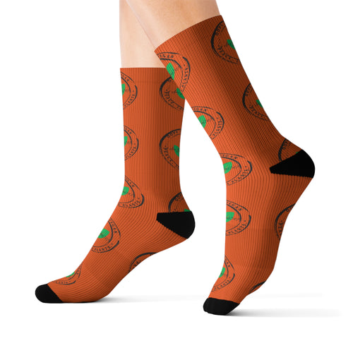 Vegan Stamp of Approval Sublimation Socks