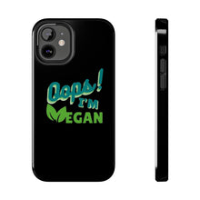 Load image into Gallery viewer, OIV GREEN/Black Tough Phone Cases