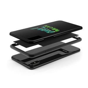 OIV GREEN/Black Tough Phone Cases