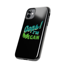 Load image into Gallery viewer, OIV GREEN/Black Tough Phone Cases