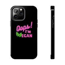 Load image into Gallery viewer, OIV PINK/Black Tough Phone Cases