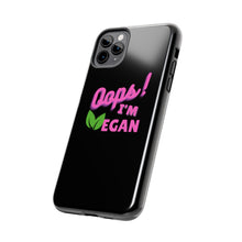 Load image into Gallery viewer, OIV PINK/Black Tough Phone Cases