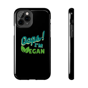 OIV GREEN/Black Tough Phone Cases