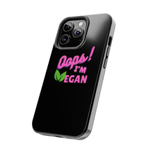 Load image into Gallery viewer, OIV PINK/Black Tough Phone Cases
