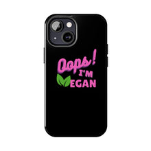 Load image into Gallery viewer, OIV PINK/Black Tough Phone Cases