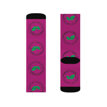 Load image into Gallery viewer, Vegan Stamp of Approval Sublimation Socks
