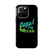 Load image into Gallery viewer, OIV GREEN/Black Tough Phone Cases