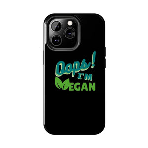 OIV GREEN/Black Tough Phone Cases